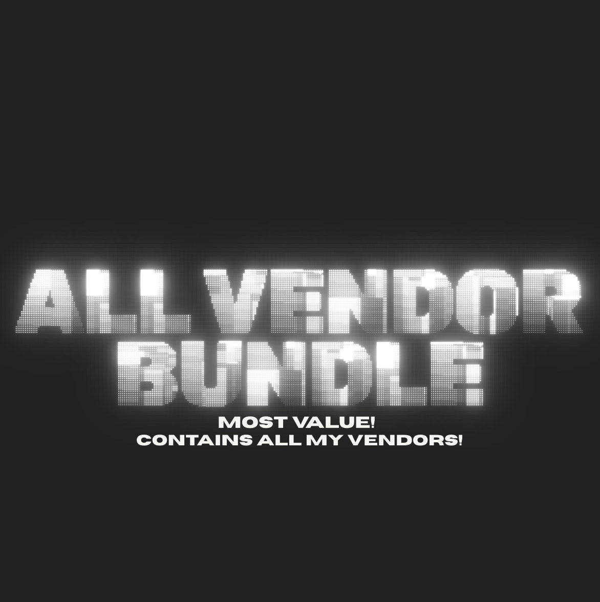 All vendor bundle!